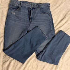 American Eagle Outfitters Men's Medium Blue Slim Straight Jeans